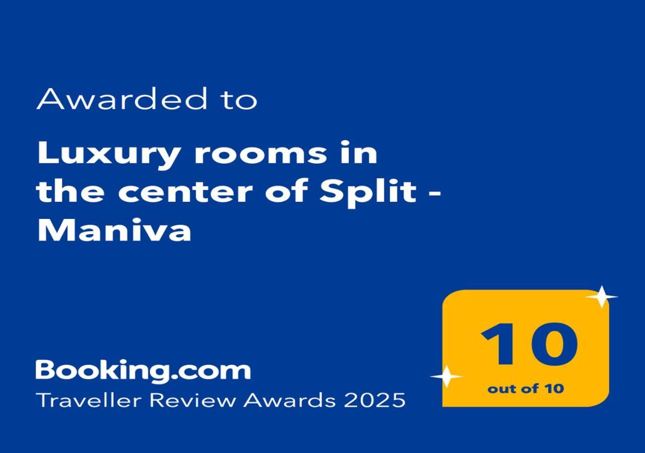 Luxury Rooms In The Center Of Split - Maniva Bagian luar foto